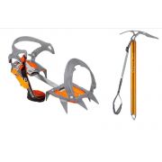Zestaw czekan Astra 70cm + raki NEVIS Flex Flex Climbing Technology