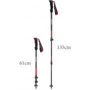Kije trekkingowe RAPEKS TREK LIGHT (czerwone)