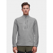 Bluza polar męska 1/3 zip Kerkis Alpinus szara