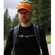 Czapka z daszkiem Alpinus Bilbao pomarańczowa