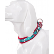 Obroża dla psa Truelove Tropical turkusowa