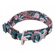 Obroża Truelove Blossom granat-czerwona