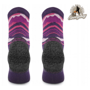 Skarpety Hiking Merino Comodo VIOLET Mountain Sun