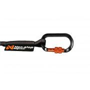 Smycz biegowa Touring Bungee Leash Non-stop Dogwear 2.8m/23mm black/grey