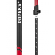 Kije trekkingowe RAPEKS TREK LIGHT (czerwone)