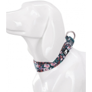 Obroża Truelove Blossom granat-czerwona