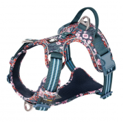 Szelki dla psa Blossom Premium granatowo-czerwone Truelove