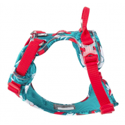 Szelki dla psa Tropical Truelove turkusowe