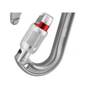 Karabinek Rocha Screw-Lock Petzl – szary