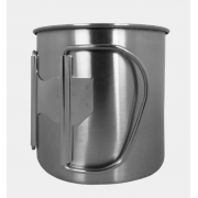 Kubek Alpinus Lugo 0,5L stalowy