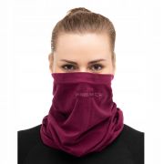 Komin merino unisex Brubeck śliwkowy