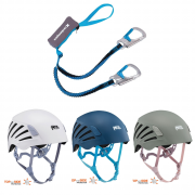 Zestaw via ferrata Lonża DynaGo Rock Empire + Kask Boreo/Borea Petzl