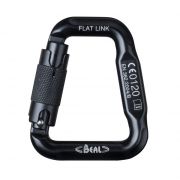 Karabinek Flat Link Twist Lock Beal czarny