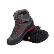 Buty trekkingowe unisex KINYETTI Mid STX Bergson – dark grey/red