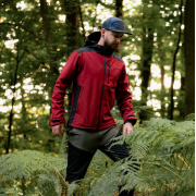 Kurtka soft męska ASO Tactical Alpinus rudo-czarna