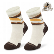 Skarpety Hiking Merino Comodo CREAM Mountain Sunset
