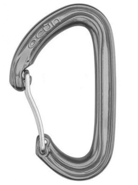 5x Karabinek Kestrel Wire Ocun szary