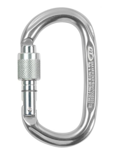 Karabinek Pillar CF SG (Screw Gate) Climbing Technology srebrny