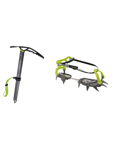 Zestaw Czekan Neve Camp + Raki koszykowe Stalker Camp