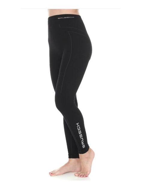 Spodnie damskie Extreme Wool Brubeck czarne
