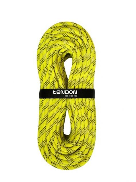 Lina eStatic 11mm Tendon – żółta fluo WYPRZEDAŻ 19 mb