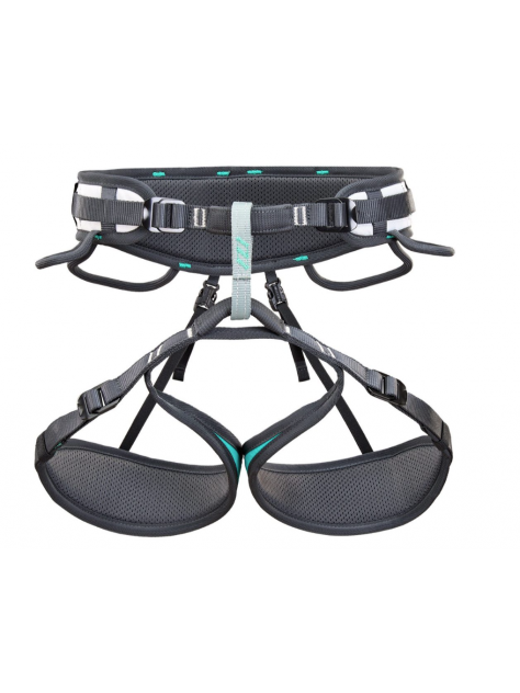 Uprząż wspinaczkowa Ascent Climbing Technology aqua/silver/grey