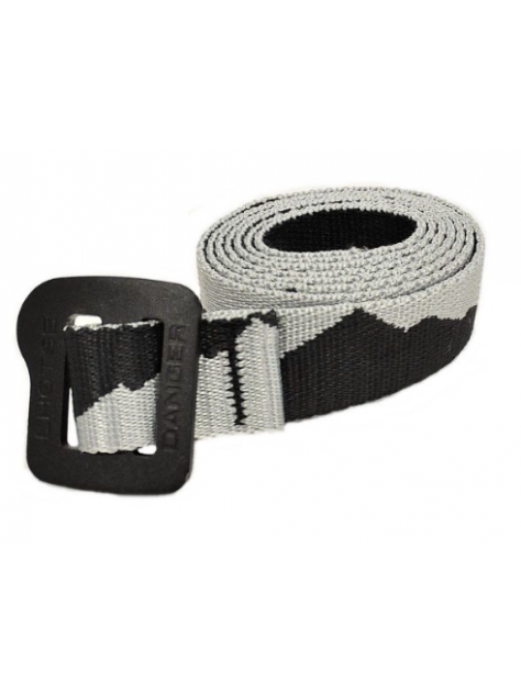 Pasek do spodni Lhotse czarno-szary