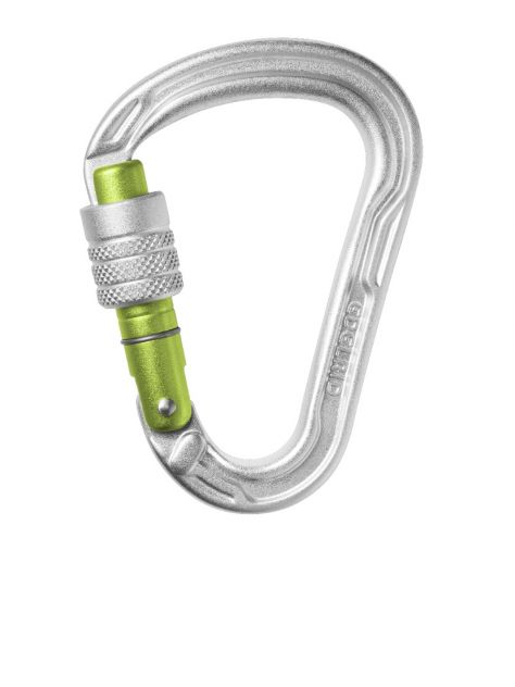 Karabinek HMS Strike Screw II Edelrid Silver