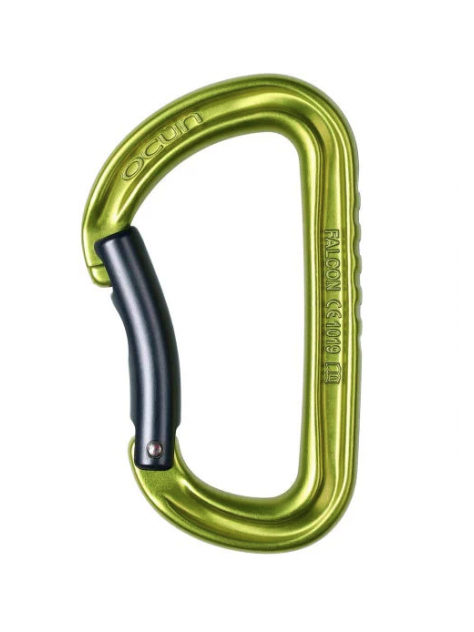 Karabinek Falcon Bent green Ocun