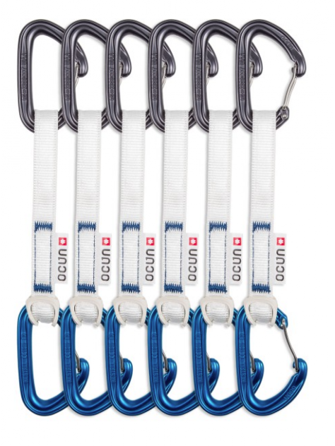 Zestaw ekspresów 6x KESTREL QD BIO-DYN-RING 15mm 15cm Ocun