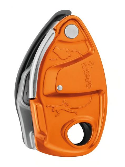 Przyrząd asekuracyjny Grigri+ (plus) Petzl pomarańczowy