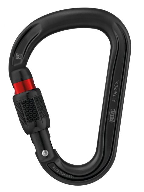 Karabinek HMS Attache Petzl czarny