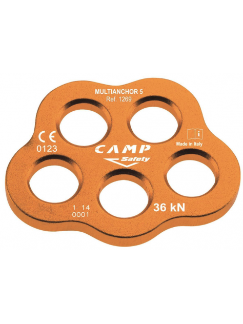 Płytka stanowiskowa Multianchor 5 CAMP orange