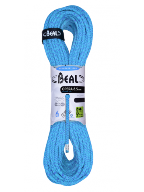 Lina dynamiczna Opera Unicore 8,5 mm x 60 m Dry Cover Blue Beal