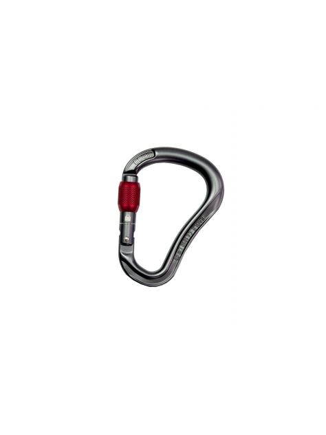 Karabinek Eagle HMS Screw Lock Ocun red/grey