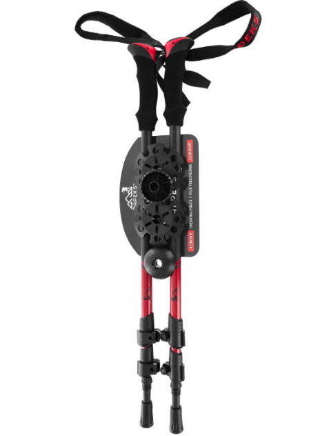 Kije trekkingowe RAPEKS TREK LIGHT (czerwone)