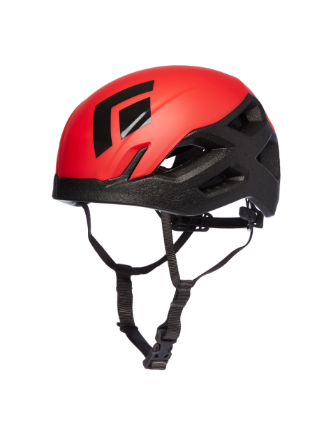Kask Vision Black Diamond hyper red M/L