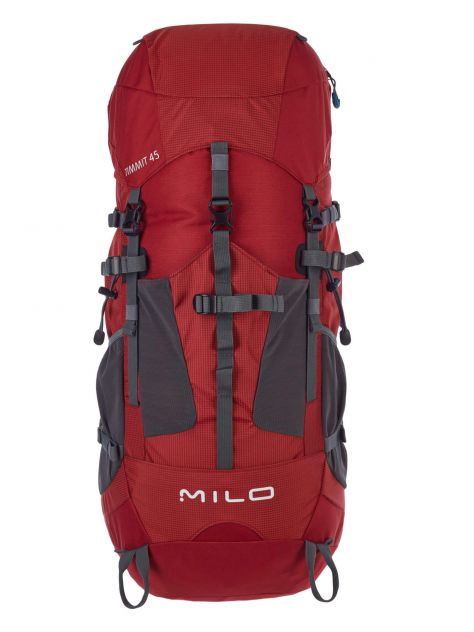 Plecak Timmit 45l Milo – dark red/brick