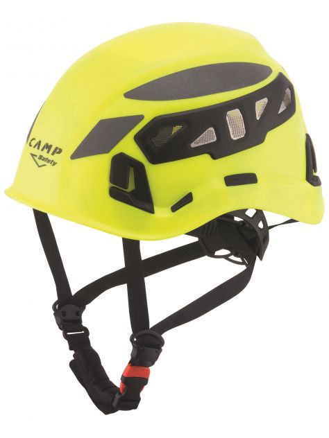 Kask przemysłowy Ares AIR PRO CAMP fluo żółty