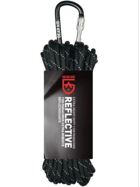 Linka 550 Paracord Refl. 9m GearAid black