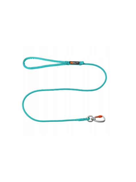 Smycz Trekking rope leash Non-stop teal 1,2m/8mm