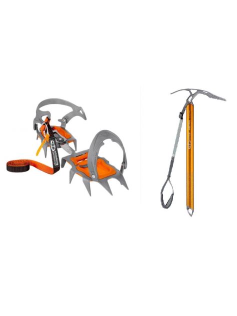 Zestaw czekan Astra 60cm + raki Nuptse EVO CLASSIC Climbing Technology