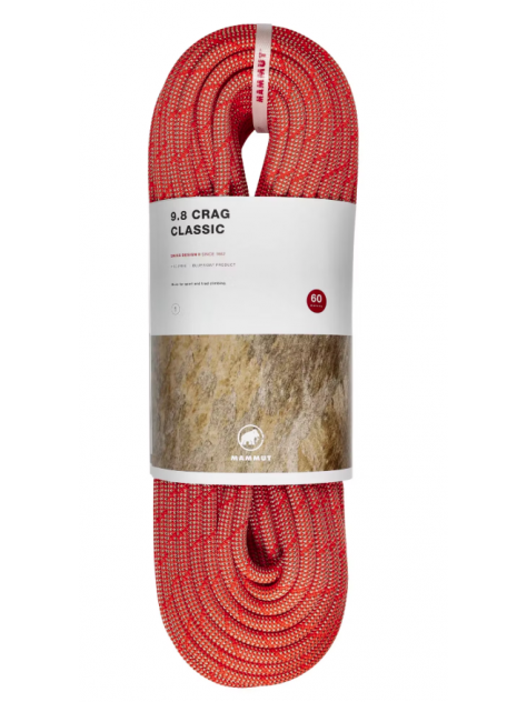 Lina dynamiczna 9,8mm Crag Classic Rope 60m Mammut