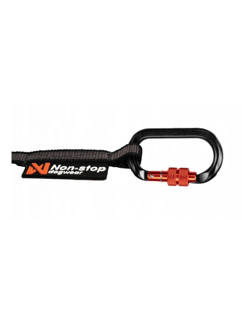 Touring Bungee Leash Non-stop black/grey 1,2m/23mm