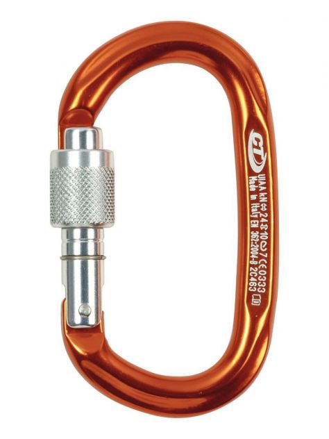 Karabinek Pillar CF SG (Screw Gate) Climbing Technology pomarańczowy