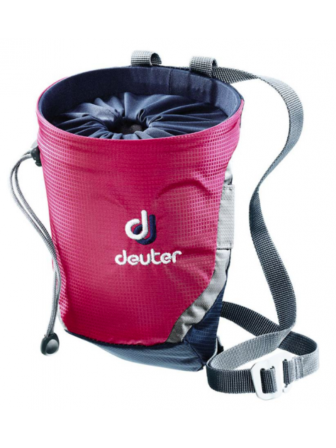 Woreczek na magnezję Gravity Chalk Bag II M magenta-navy Deuter