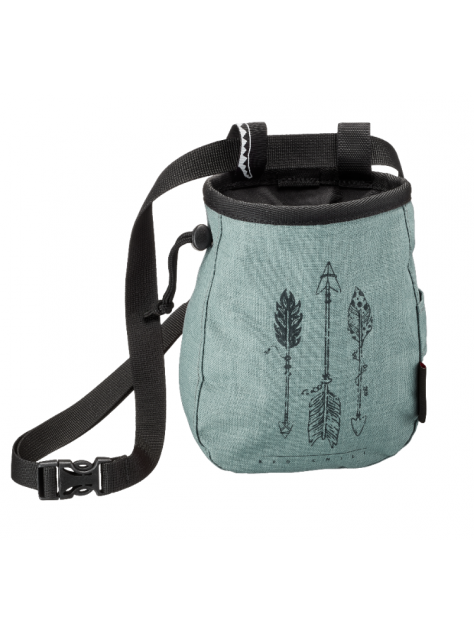 Woreczek na magnezję Chalk Bag Giant Red Chili teal green