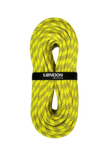 Lina eStatic 11mm Tendon – żółta fluo – 1mb