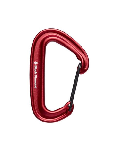 Karabinek MiniWire Black Diamond – red