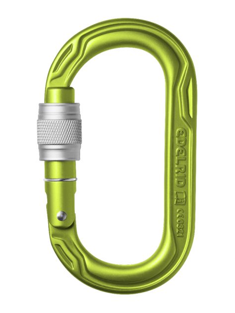 Karabinek Oval Power 2500 screw Edelrid oasis